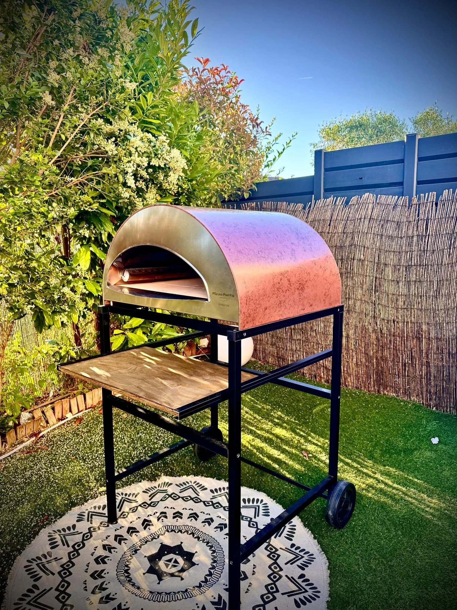 ISPIRAZIONE Velika plinska pečica za pico "antični baker" površina: 60x70 cm + pokrov 3