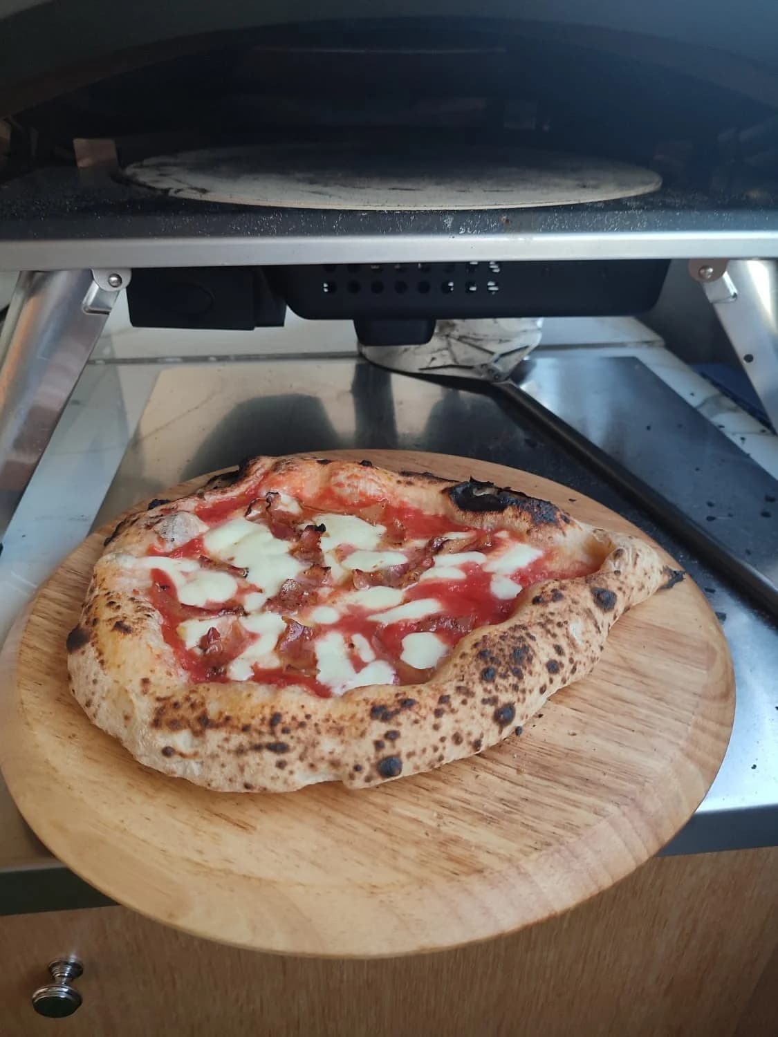 Tentazione Air: Gasofen mit rotierendem Pizzastein, 40 cm (16″) 5