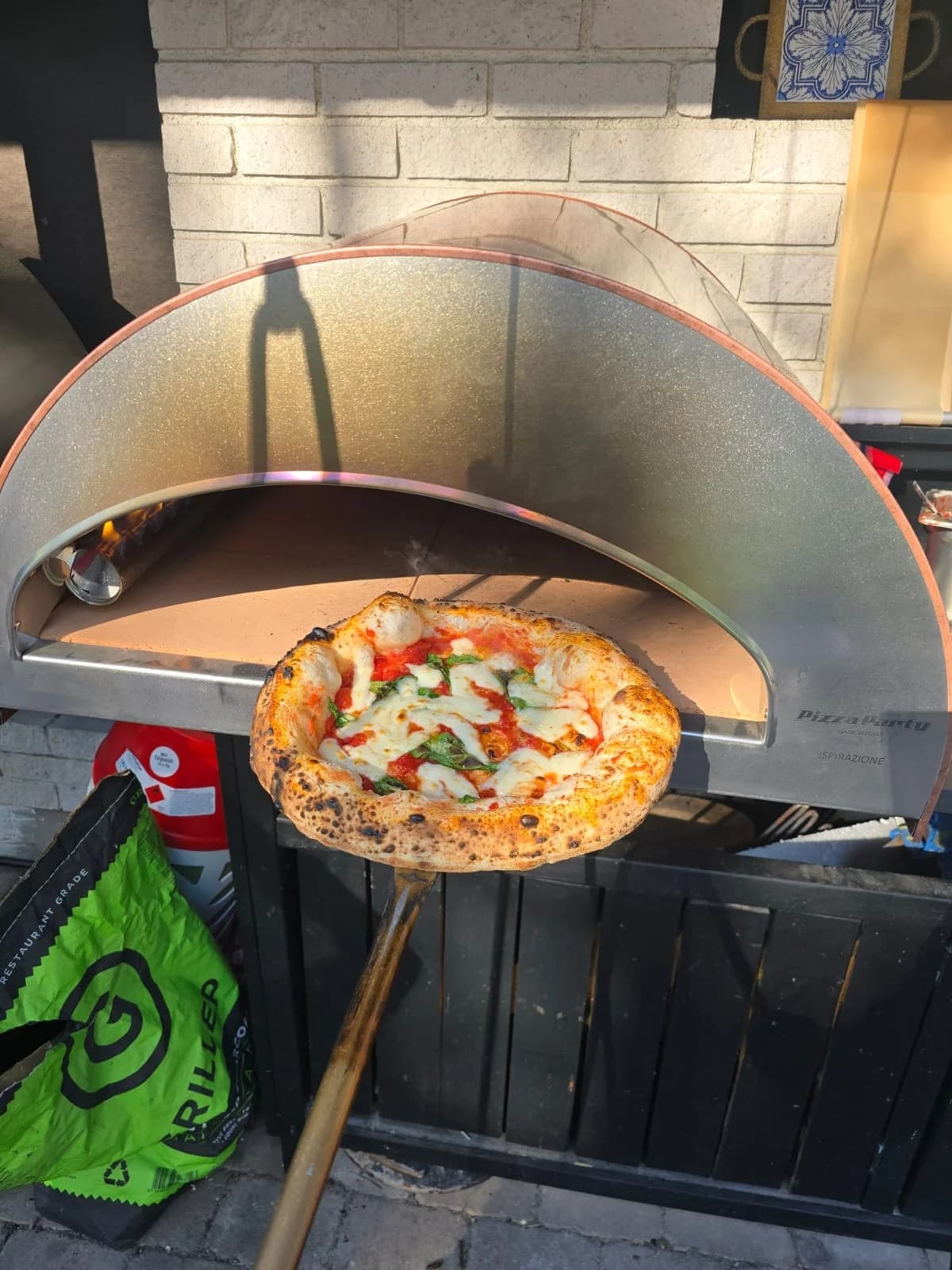 ISPIRAZIONE Velika plinska pečica za pico "antični baker" površina: 60x70 cm + pokrov 6