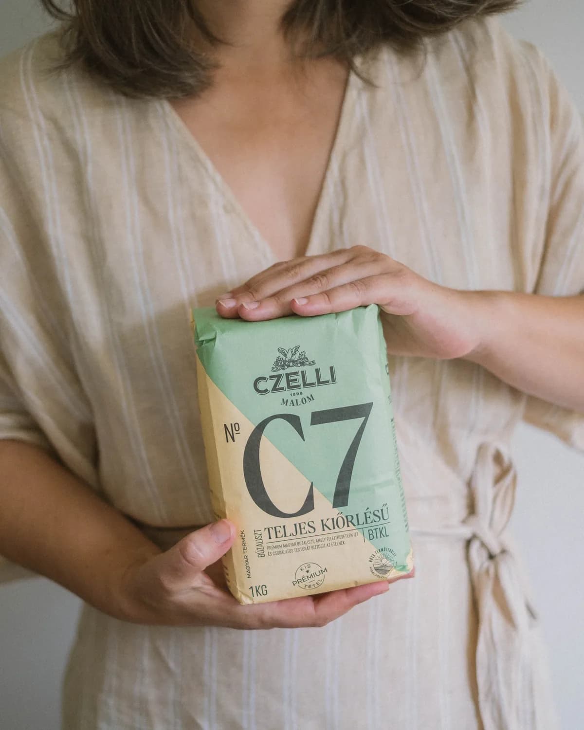 Czelli C7 Teljes kiőrlésű búzaliszt BTKL 1 kg 3