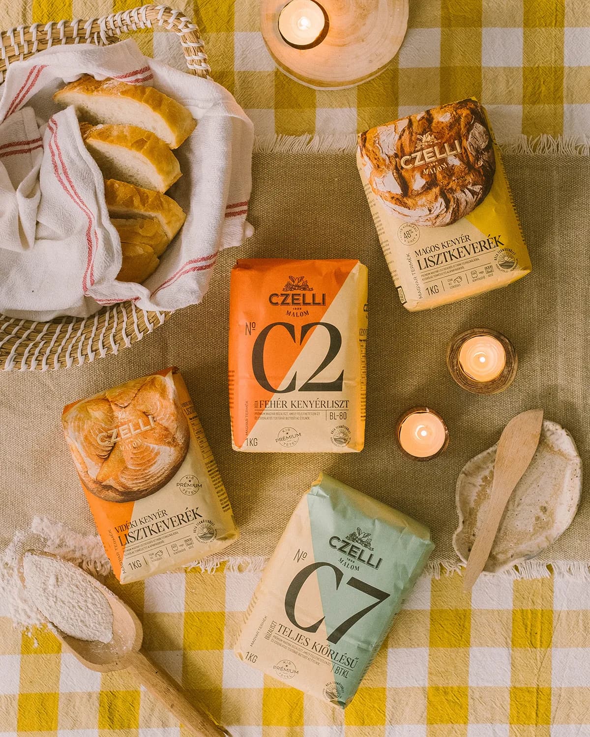 Czelli C7 Teljes kiőrlésű búzaliszt BTKL 1 kg 4