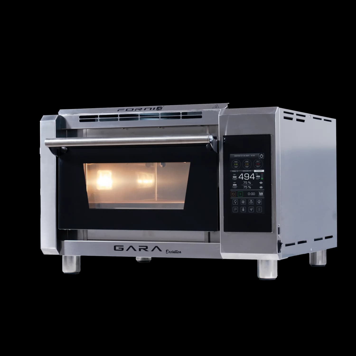 EffeUno P134 Gara Evolution · Elektrischer Pizzaofen 3