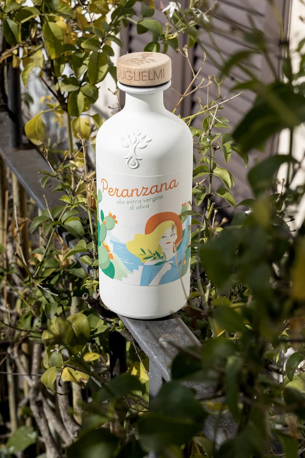 Olio Guglielmi · Monocultivar Peranzana 500 ml 3