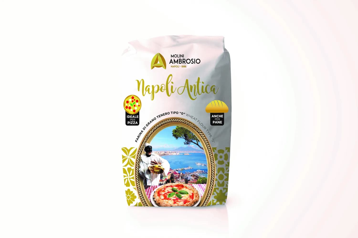 Molini Ambrosio · Napoli Antica Pizzamehl Tipo 0 - 1 kg