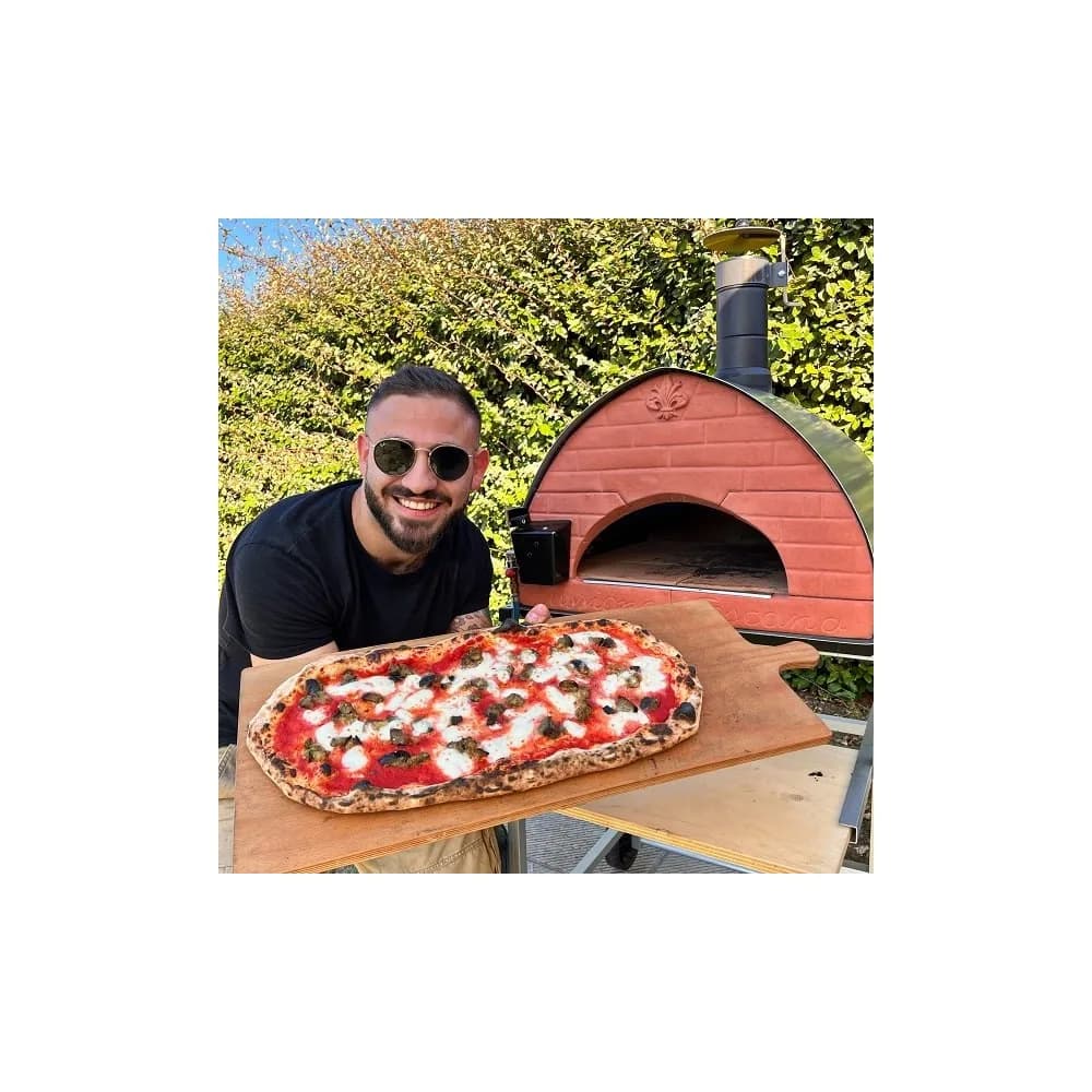 Pizza Party · Passione, hibridna peč na drva in plin