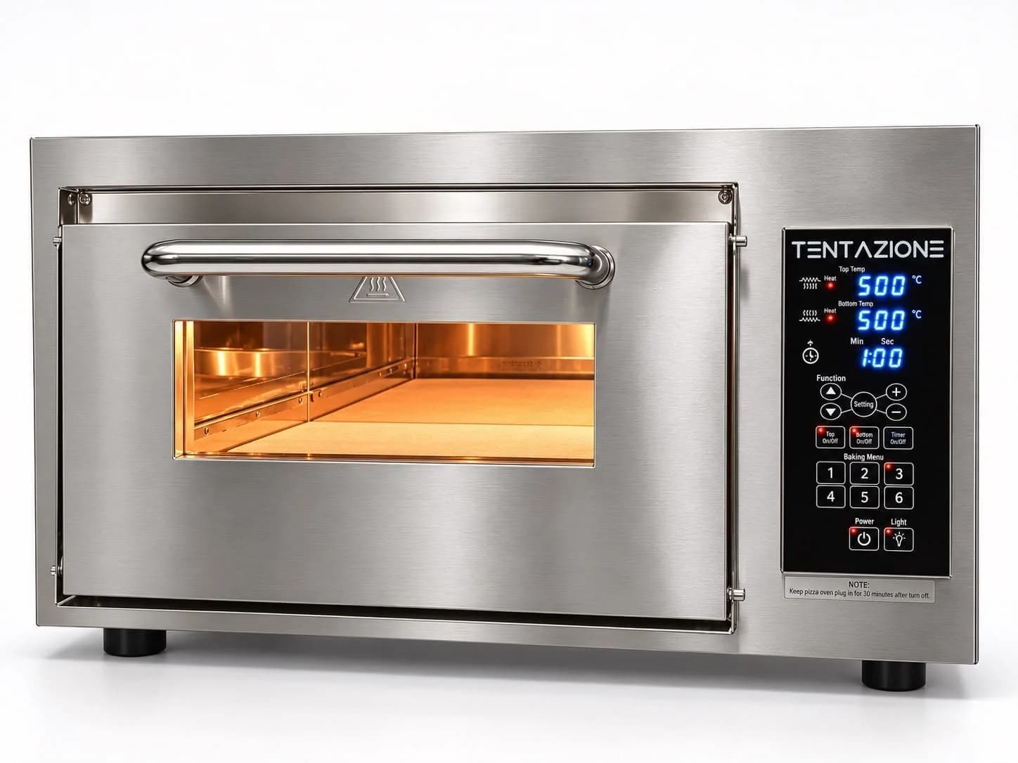 Tentazione TOO, Elektropizzaofen mit hoher und niedriger Backkammer