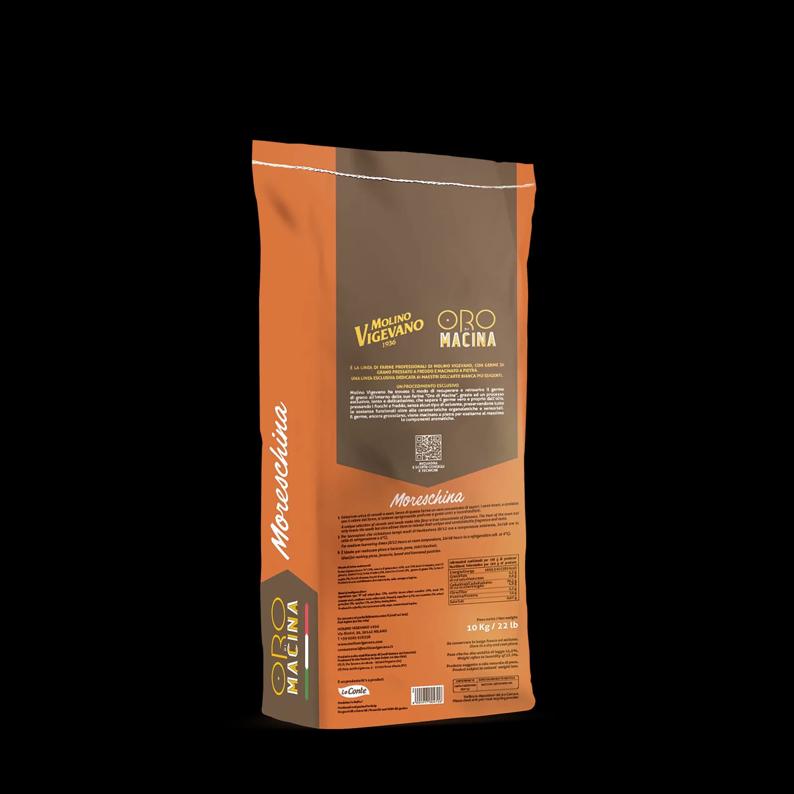 Molino Vigevano · Moreschina Pizzamehl Tipo 0 - 10 kg 2