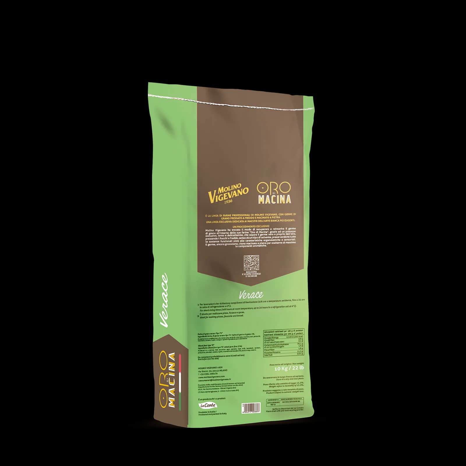 Molino Vigevano · Verace, mąka tipo 0 do pizzy - 10 kg 2