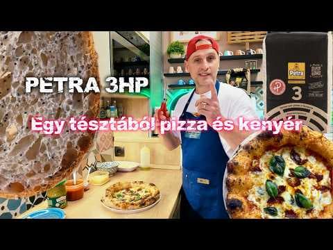1 TÉSZTÁBÓL mákos KENYÉR és KORTÁRS PIZZA - 🇮🇹 Petra 3HP