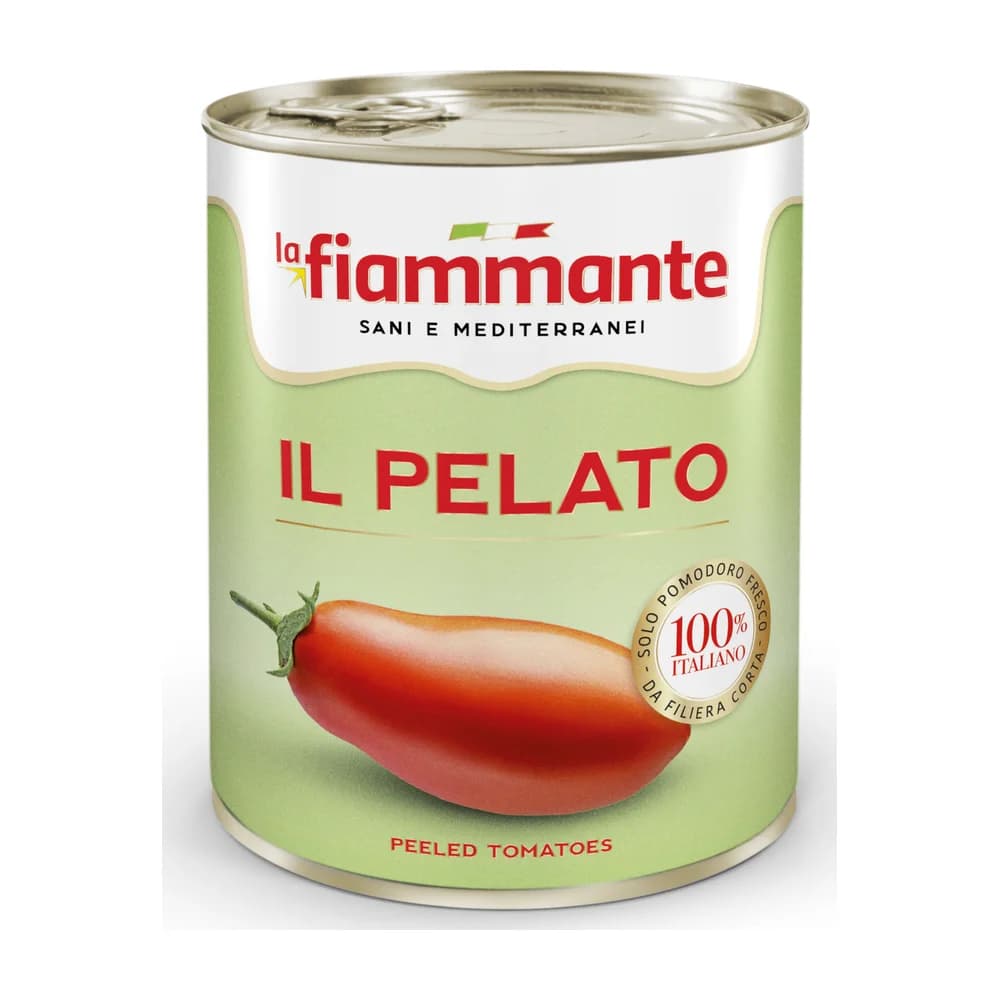 La Fiammante · Il Pomodoro Pelato ganze geschälte Tomaten 800 g
