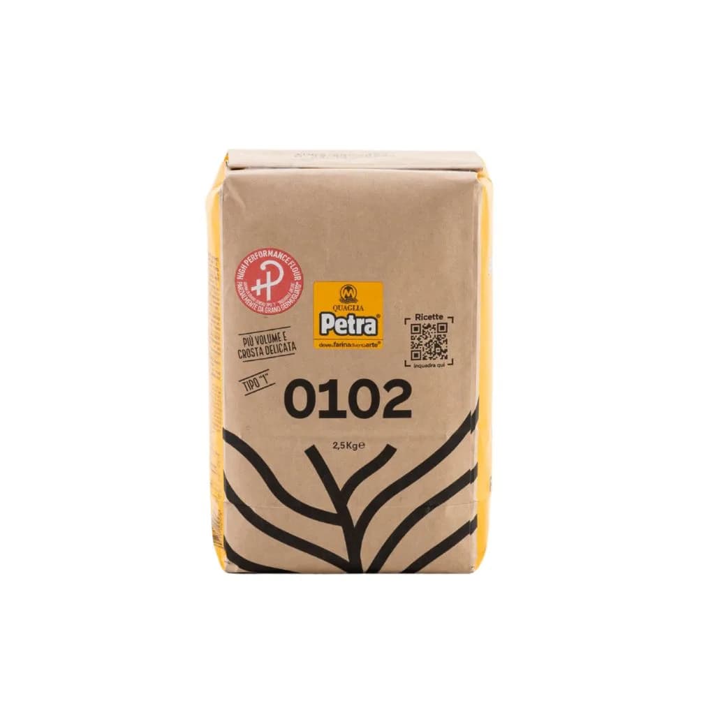 Molino Quaglia · Petra 0102 HP, Mehl Tipo 1, 2,5 kg