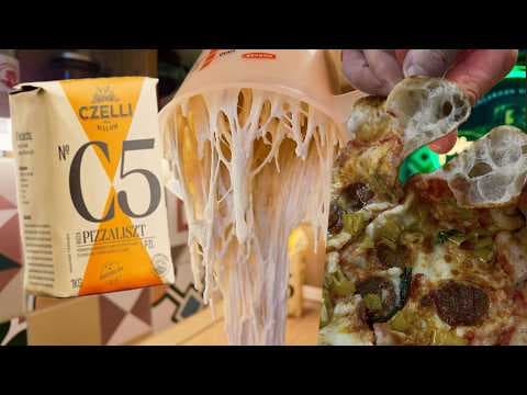 1 DAGASZTÁS 3 NAP SÜTÉS - Nápolyi jellegű pizza 🇭🇺 Czelli C5 lisztből